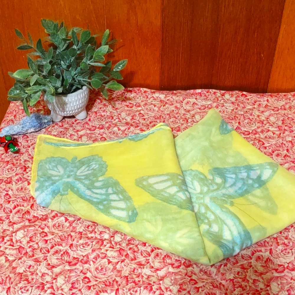 Butterfly blanket scarf